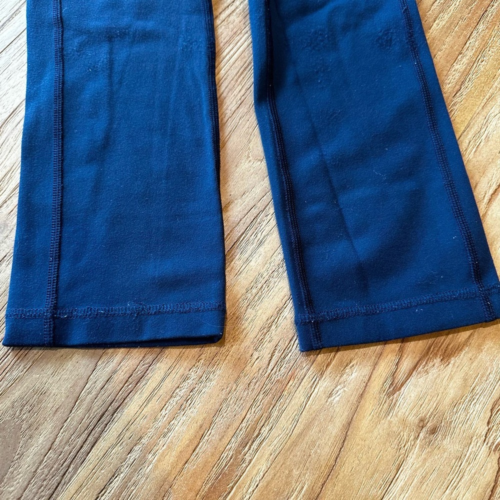 Lululemon Athletic Women’s Navy Stretch Pants Gym Workout Drawstring Waist - Picture 10 of 10